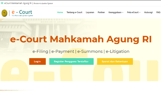 Mengenal e-Court/ Persidangan Secara Elektronik _1